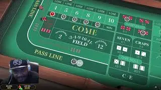 MY FAVORITE CRAPS METHOD!! FIRST PERSON CRAPS!