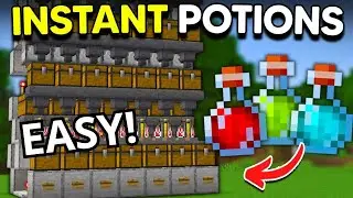 Minecraft Easy Automatic Potion Brewer