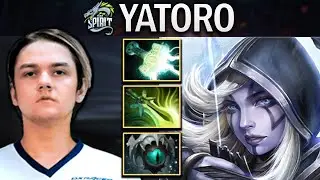 SPIRIT.YATORO DROW RANGER WITH MJOLNIR-SKADI - DOTA 2 7.30 GAMEPLAY