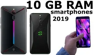 10 GB RAM smartphones in 2019