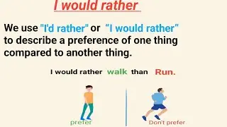 I would rather | Listen And practice