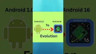 Android OS Evolution 💥 From 1.0 To 16 | 2008 to 2025 #shorts #android