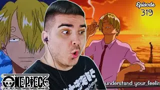 SANJI FINDS A CLUE TO ALL BLUE?? ONE PIECE EPISODE 319 REACTION!!!