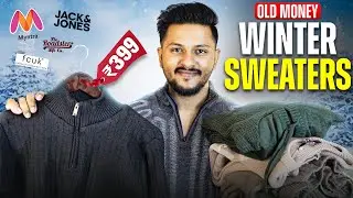7 Budget Sweaters/Pullovers Haul 🔥 Old Money Sweaters For Men 2026 by Zahid Akhtar