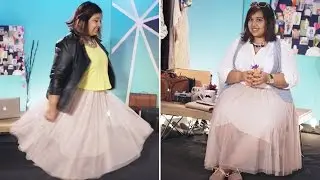 3 Ways To Wear A Midi Skirt | Plus Size Fashion Series by Prerna Adsul