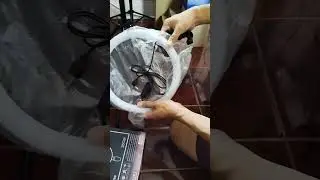 UNBOXING RING LIGHT 40rb an !!! #unboxing #streamer #indriighunter #ringlight #shorts #asmr #virals
