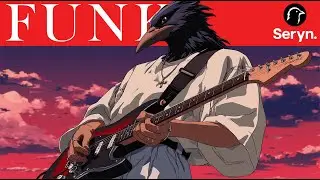 Seryn. Crimson Nights | Jazz Funk Fusion 🎸 | Midnight Transmissions | Relax & Chill & Study & Vibe