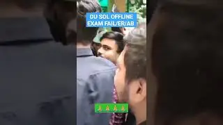 SOL OFFLINE EXAM RESULT PROBLEM 2022 I FAIL/ER/ABSENT IN EXAM 2022 #dusolupdates #dusol #sol #result