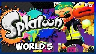Splatoon Single Player Campaign World 5 Part 12 Walkthrough Gameplay Wii U w/ Voltsy