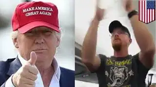 Disruptive Trump supporter banned from Delta flight for life - TomoNews