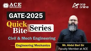 GATE 2025: Гражданское строительство и машиностроение (инженерная механика). Краткий курс от г-на...
