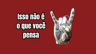 Como esse gesto virou s&iacute;mbolo do Heavy Metal