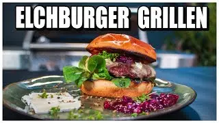 Wie schmeckt Elchfleisch? | Gegrillter Elch Burger Rezept