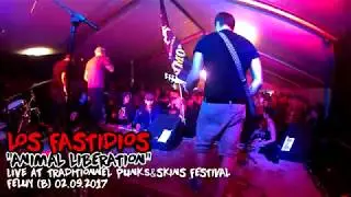 LOS FASTIDIOS - Animal Liberation live @  Traditionnel Punks&Skins Festival 02.09.2017
