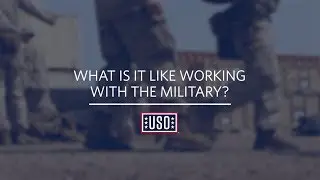 USO Careers | What is it like working with the military?