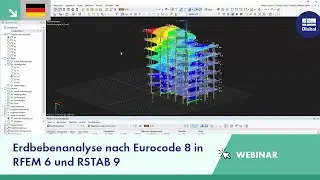Erdbebenanalyse nach Eurocode 8 in RFEM 6 und RSTAB 9