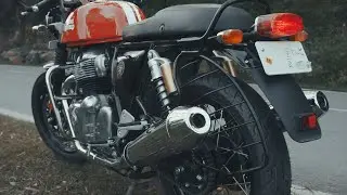Continental GT 650 Twin Stock Exhaust Sound | Royal Enfield Twins 2021