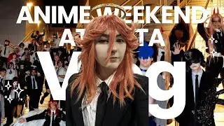 I ACCIDENTALLY HOSTED AN OFFICIAL MEETUP AT ANIME WEEKEND ATLANTA?! ⋆｡&deg;✩ | anime convention vlog
