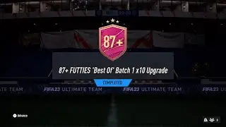 NEW 87x10 FUTTIES Pack In Fifa 23!