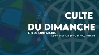 EPU SAINT MICHEL - SERVICE DU DIMANCHE MATIN - DIMANCHE 18 JANVIER 2026