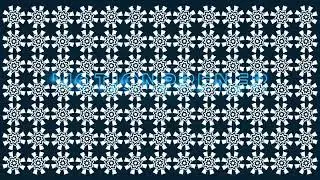 Navy And White Seamless Geometric Mandala Pattern Motion Background