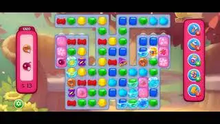 HomeScapes Level 1320 Walkthrough || Donut Cherry Collectable || 3 Moves Left #homescapes