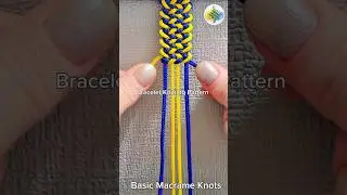 Мастер-класс по вязанию браслета: Узор для браслета #shorts #macrametutorial #tricks #howto#craftide