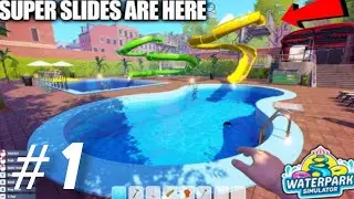 Water park simulator game play video in Tamil #roblox #games #minecraft gaming 