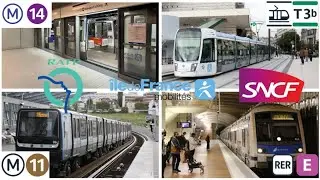 [RATP/SNCF]Les 4 Lignes et Les 4 Prolongements de l'année 2024 #ratp #sncf #rer #metroparisien