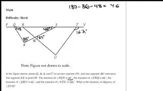 Trigonometry & Geometry (SAT Question Bank e10d8313)