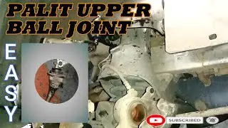 Replace upper ball joint.