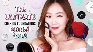 ULTIMATE Cushion Foundations Review & Guide 2017 | By Skin Type: Top 30 & Extra Tips/Info | meejmuse