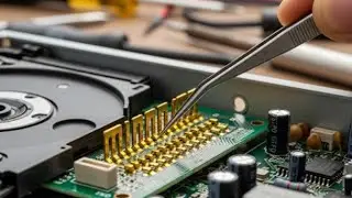 ♻️ Scraping Old DVD/VCD Player for Gold identification