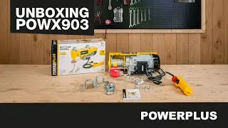 POWERPLUS - D&eacute;ballage du POWX903 palan &eacute;lectrique