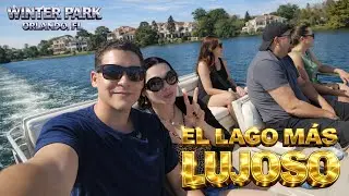 NAVEGANDO ENTRE MANSIONES ✨🚤 | VLOG: Paseo en Bote por Winter Park