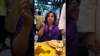Try Bhendi Bazaar's Best Malpuo! #farahkhan #bestmalpuo #bhendibazaar #shorts