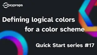 Defining logical colors for a color scheme | Get Started series ep17