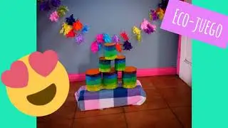 Eco juego. Tumba lata