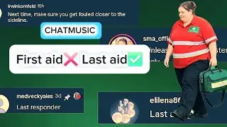 Chatmusic:  First aid ❌️ Last aid ✅️..😂😂💀   #trending #funny 