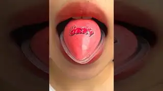asmr OZZY STRAWBERRY GUMMY eating sounds