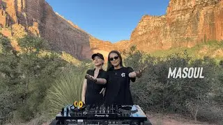 MASOUL - Live @ Zion National Park, Utah / Indie Dance & Afro House 4k Dj Set 2025