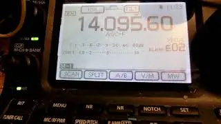 The noise level on 3x 25 meter longwire.