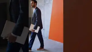 Loro Piana Navy & Brown Check Blazer