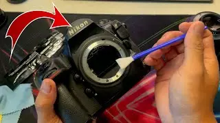 How To Clean Camera Sensor Nikon D850 .#nikon