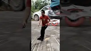 Rainfall Ke Baad Desi Skating Scene | Pure Vibes & Energy 💦