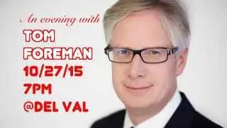 An evening with Tom Foreman