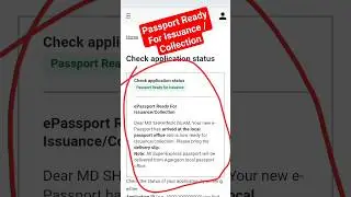#passport #ready #for #issuance #collection #epassport #please #subscribe #my #channel