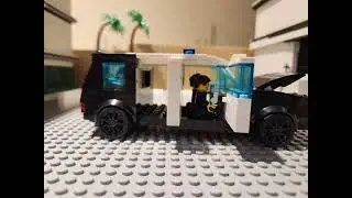 A VISIT TO MY LEGO LAPD GARAGE 5 and quick build MOC