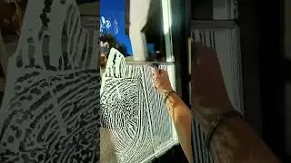 PERFECT WINDOW CLEANING CRISPY #windowcleaning #satisfying #art