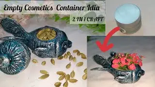 Amazing Fish Shape Showpiece Making At Home | Antique Silver Fish DIY | 2 In 1 Craft Making